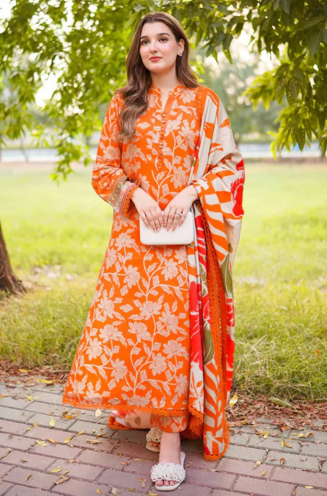 Chrizma 3 Piece Karandi Digital Printed Dress and Karandi Dupata WC1231 - Image 3
