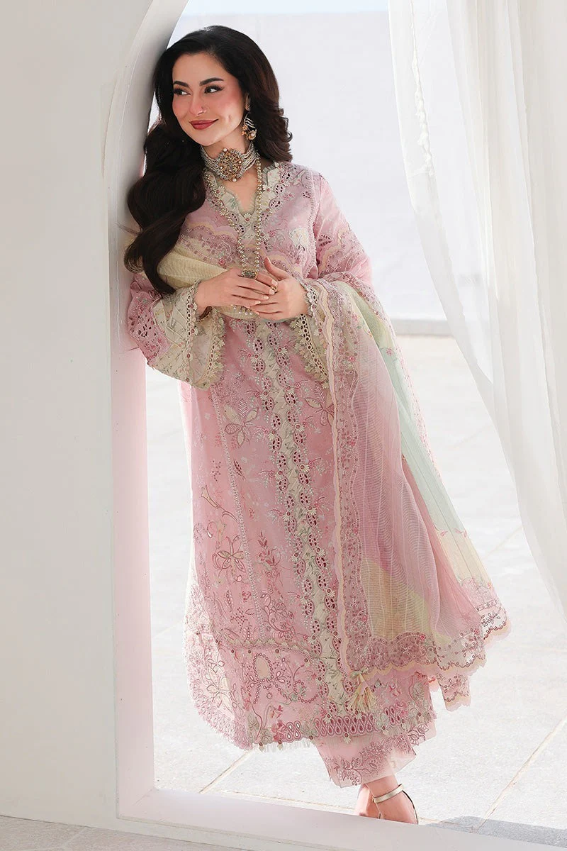 Qalamkar Luxury Lawn Embroidered 3 Piece Haniya dress WC1245 - Image 4