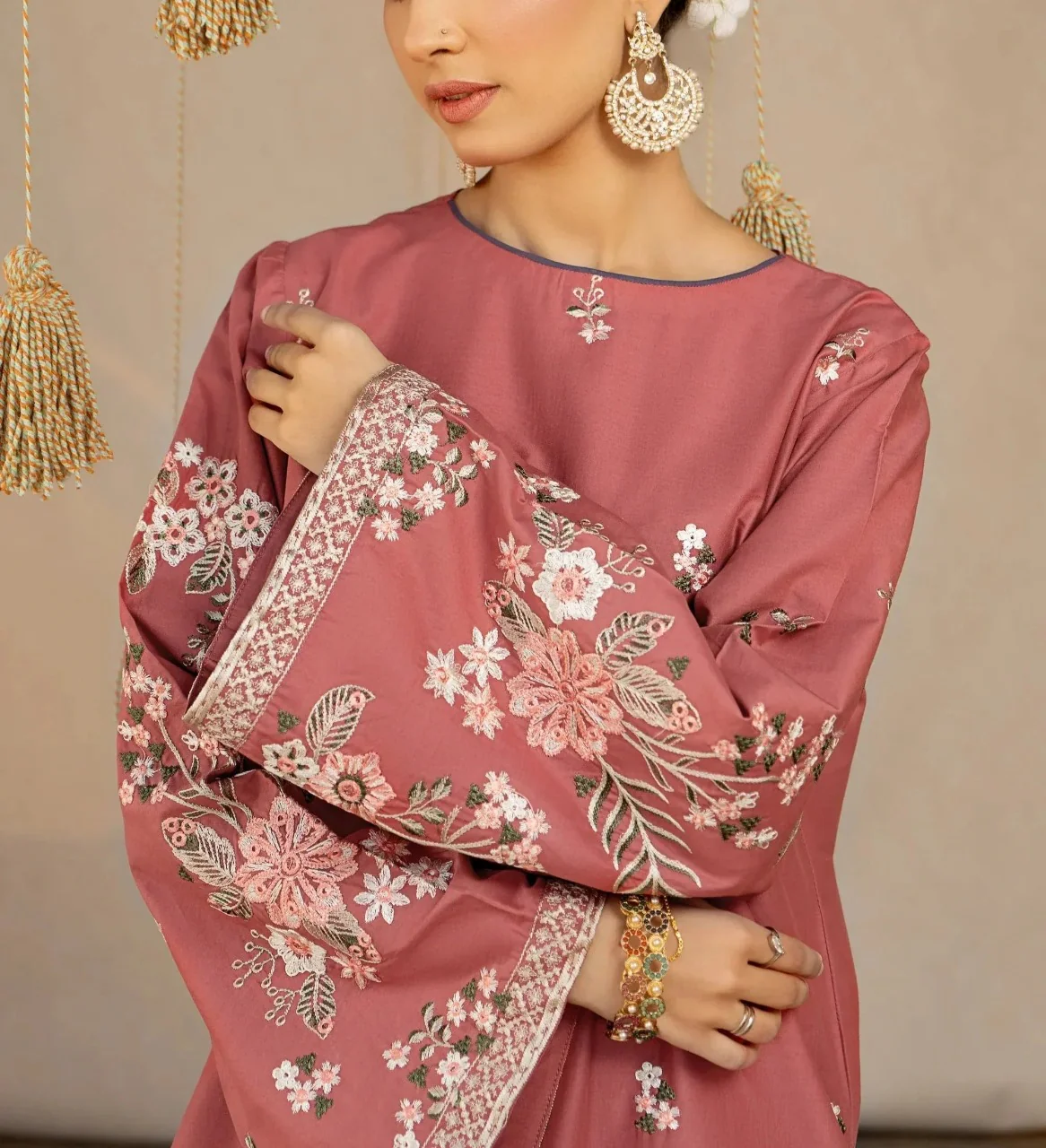 Sapphire Embroidered lawn dress 2 Piece WC1065 - Image 3
