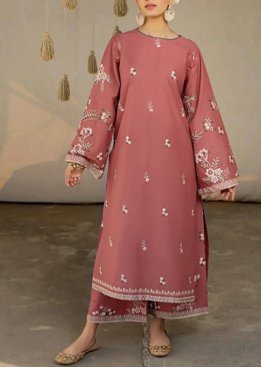 Sapphire Embroidered lawn dress 2 Piece WC1065 - Image 4
