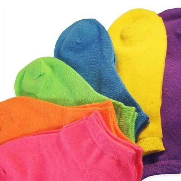 TeeHee Women's Acrylic No Show Low Cut Basic 6-Pack - Image 3