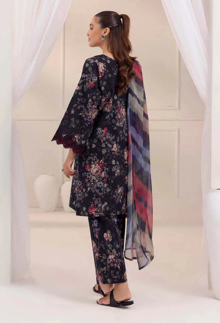 Unstitched Winter Karndi Printed Dress 3 Piece WC832 - Image 3