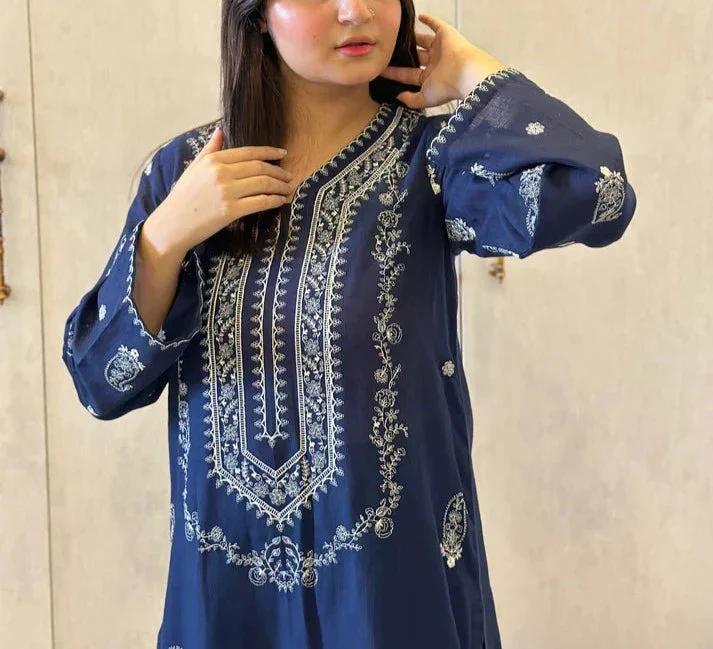 Urge 2 Piece Lawn Embroidered Dress WC1066 - Image 2