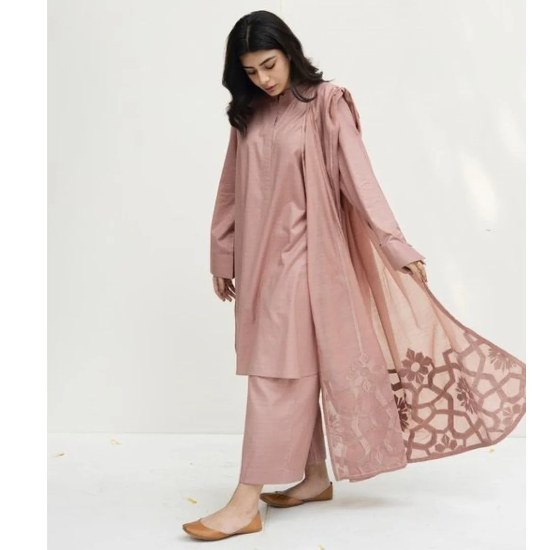 Zoya 3 Piece Lawn Shirt With Monar Embroidered Dupatta WC753