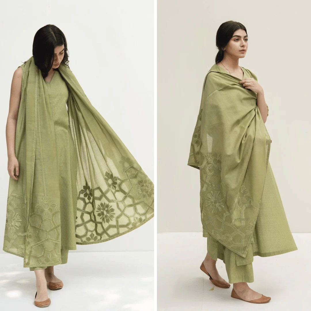 Zoya Lawn Shirt With Monar Embroidered Dupatta 3 Piece WC1015